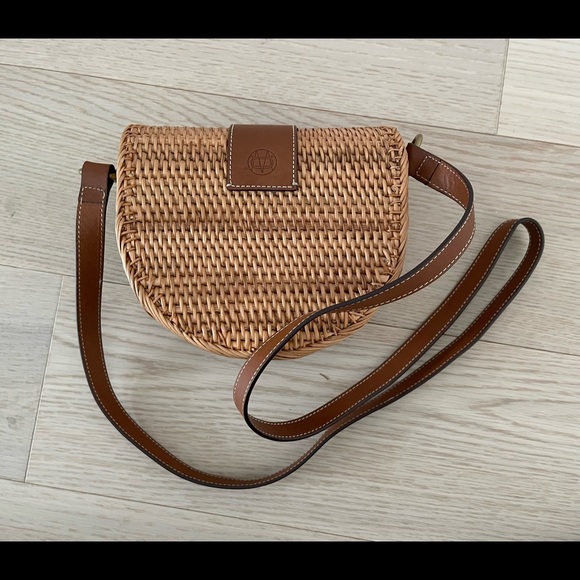 Wicker shoulder bag - Picture 3 of 3